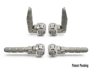 KAWASAKI NINJA ZX-10R ZX-10RR ZX1000 REAR PEG DELETE BLOCK