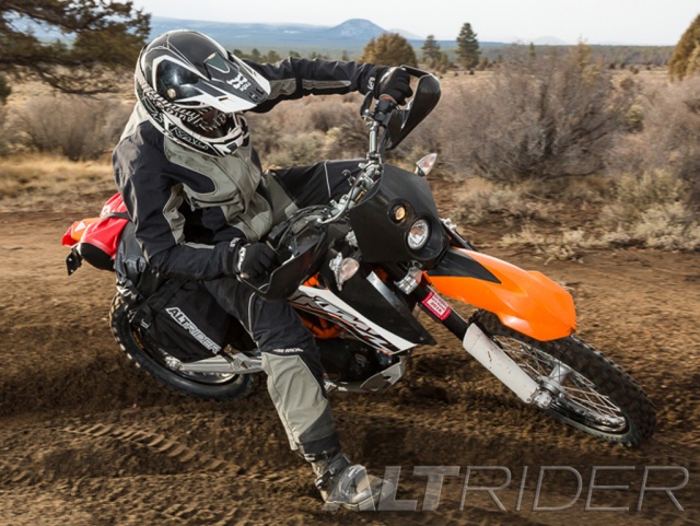 AltRider Hemisphere Saddlebag - Action Shot
