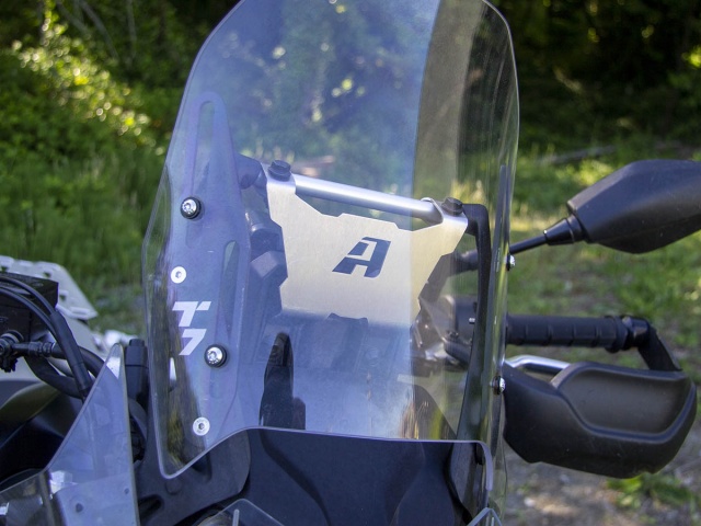 AltRider Cowl Support Bracket for the Yamaha Tenere 700 - Installed
