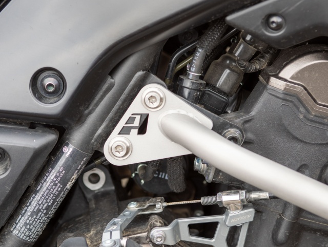 AltRider Crash Bars for the Yamaha Tenere 700 - Installed