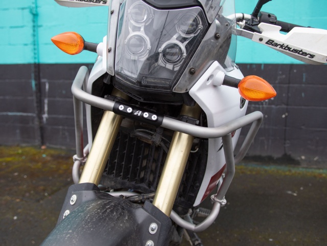 AltRider Crash Bars for the Yamaha Tenere 700 - Installed