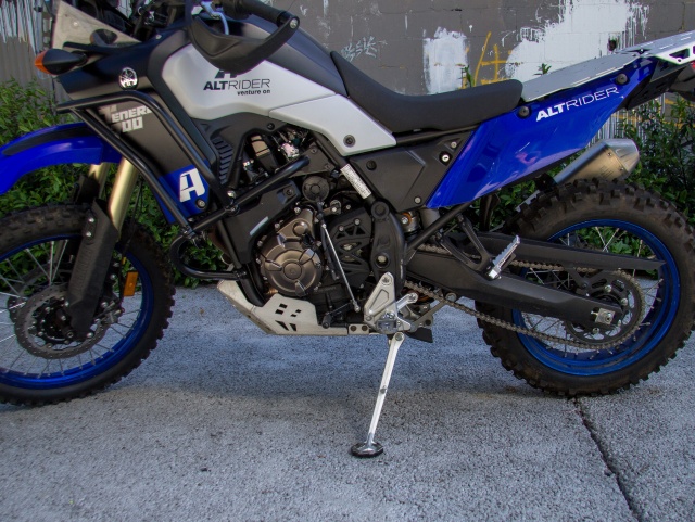 AltRider Crash Bars for the Yamaha Tenere 700 - Installed