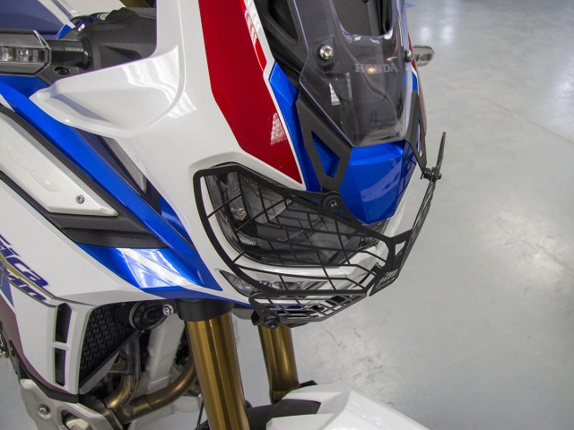 AltRider Headlight Guard for the Honda CRF1100L Africa Twin ADV Sports - Installed