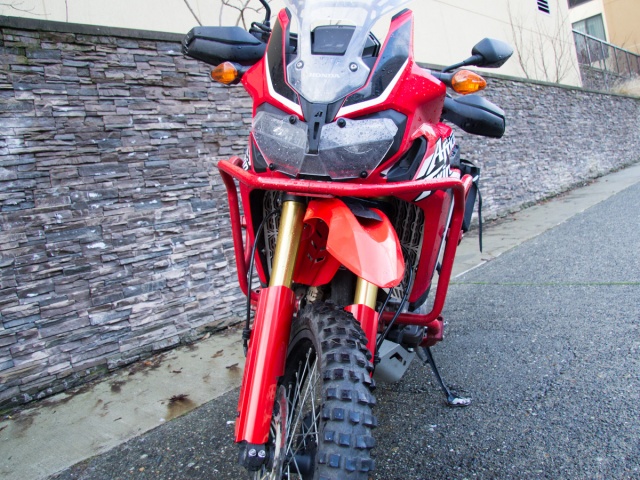 AltRider High Fender Kit for Honda CRF1000L and CRF1100L Africa Twin/ ADV Sports - Installed