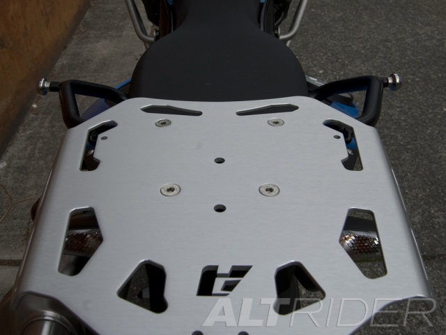 AltRider Luggage Rack for BMW F 700 GS - Black - Installed