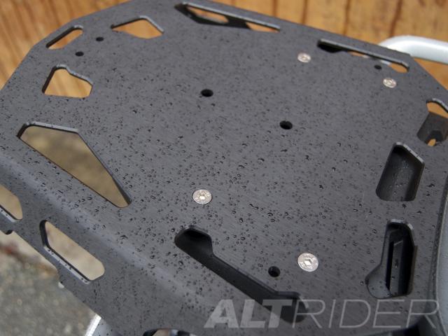 AltRider Luggage Rack for Triumph Tiger 800XC - Black - Installed