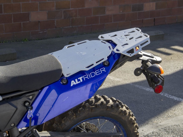 AltRider Luggage Rack System for the Yamaha Tenere 700 - Installed