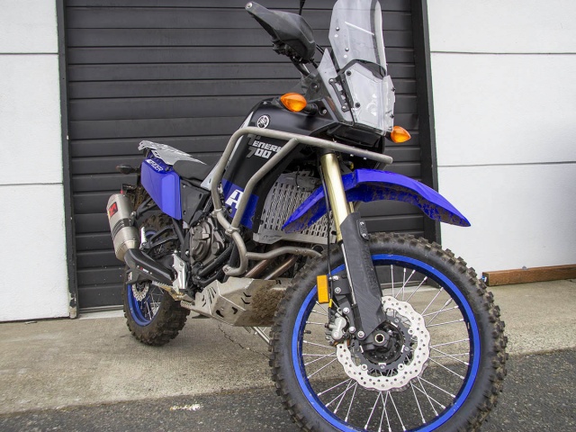 AltRider Radiator Guard for the Yamaha Tenere 700 - Installed