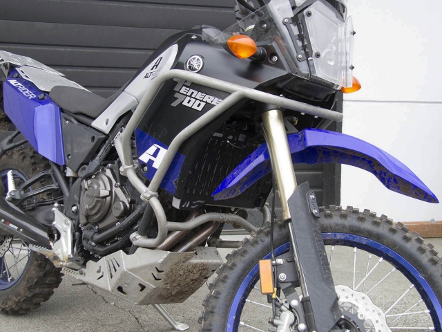AltRider Radiator Guard for the Yamaha Tenere 700 (2019-2024) - Installed