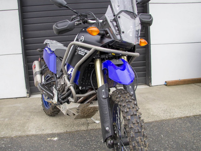 AltRider Radiator Guard for the Yamaha Tenere 700 - Installed
