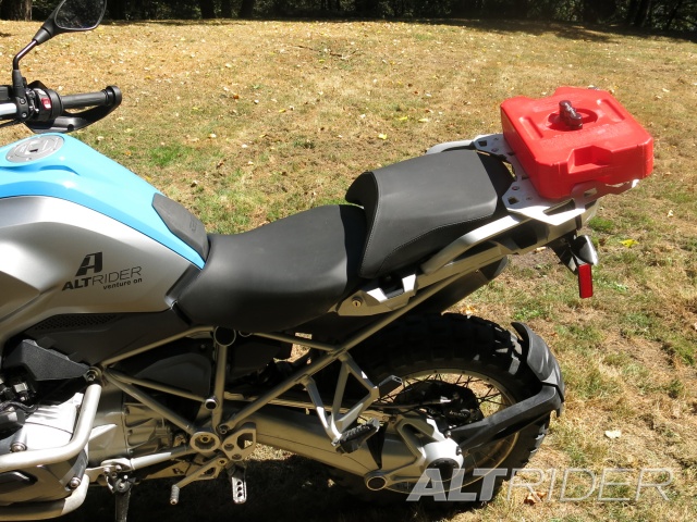 AltRider Rear Luggage Rack for the BMW R 1200 & R 1250 GS Water Cooled - Installed
