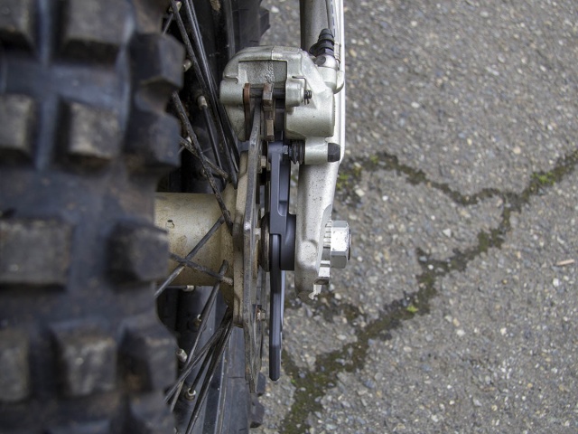 AltRider Rotor Guards for KTM / Husky / GASGAS Dirt Bikes - Installed