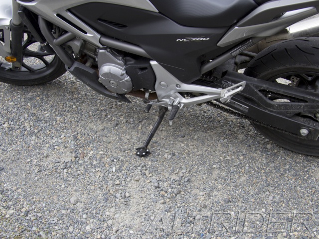 AltRider Side Stand Foot for Honda NC700X - Black - Installed