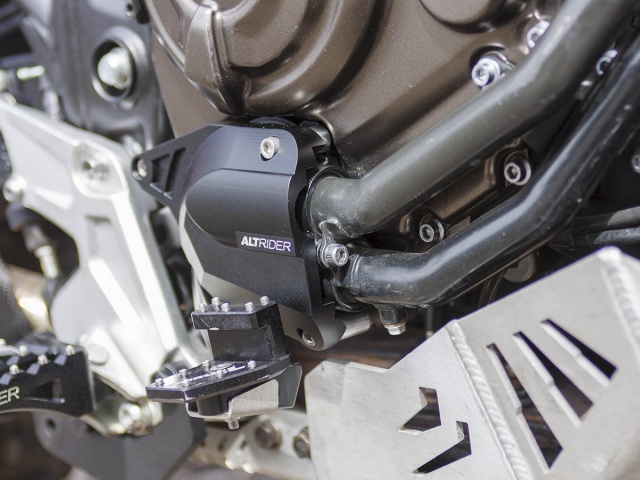 AltRider Water Pump Guard for the Yamaha Tenere 700 - Installed