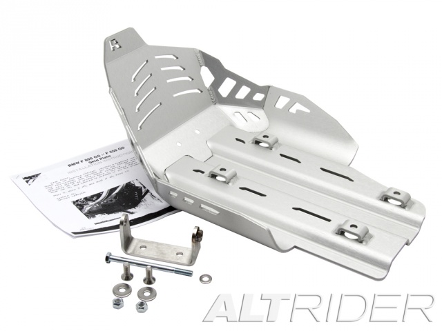 AltRider Skid Plate for BMW F 800 GS /A - Silver - Product Contents